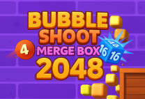 Bubble Shoot Merge Box 2048